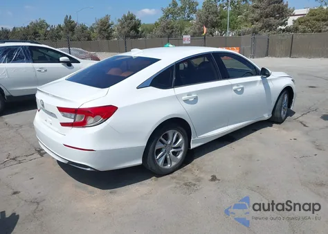 2020 Honda Accord Lx из США, поврежденный, VIN 1HGCV1F17LA031198